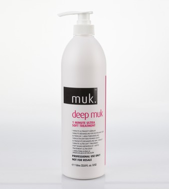 1-minutowa maska zmiękczająco-wygładzająca Deep MUK 1L